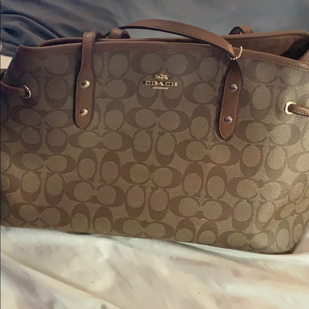 Coach purse and matching wallet.